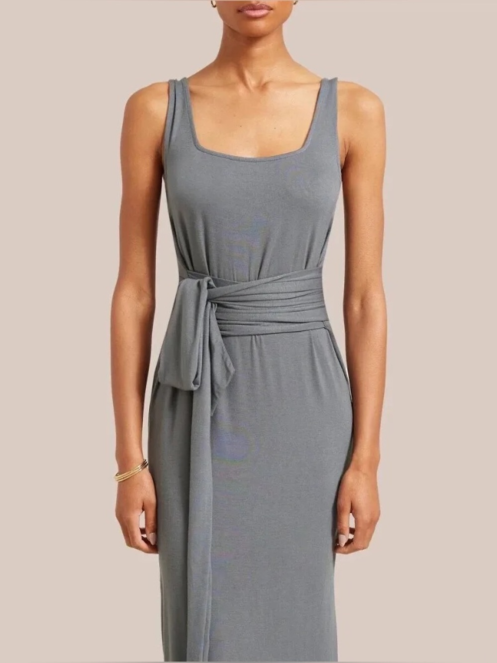 Modern Citizen Kelis Tie Waist Maxi Dress